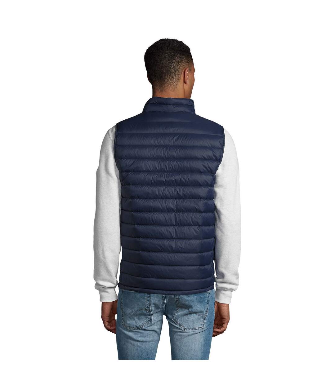 Veste Sans Manches Wilson Homme Bleu Marine Français SOLS-2