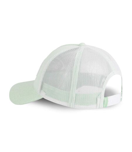 Casquette baseball avec filet femme en glitter Shiny Vondutch