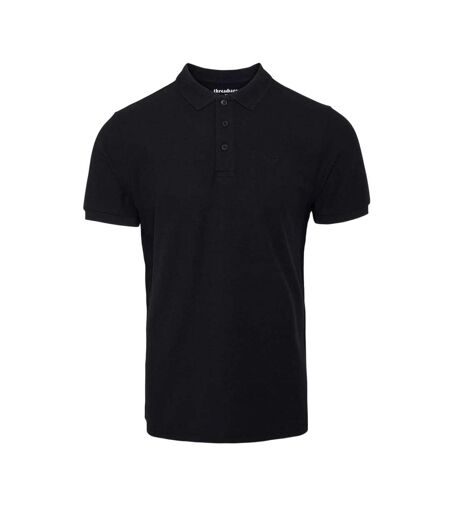 Pack Of 3  Mens Regular Short-sleeved Polo Shirt  Multicoloured Threadbare