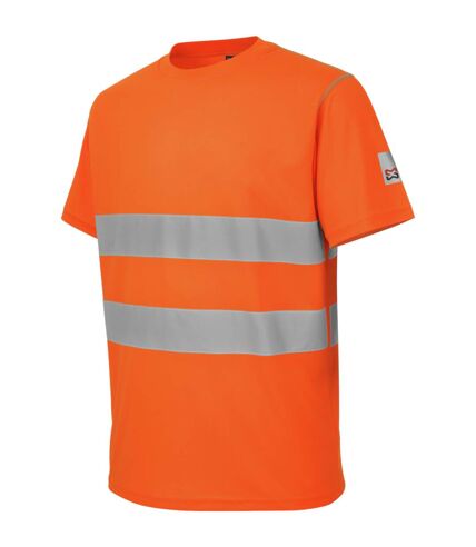 Tee-shirt de travail microporeux Würth MODYF haute-visibilité orange