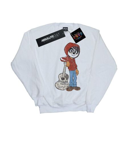 Disney Sweat Womens/Ladies Coco Miguel With Guitar Sweatshirt (Blanc) - UTBI12231
