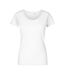 T-shirt Femme Blanc X.O By Promodoro-1