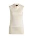 Haut Sans Manches Esensa Femme Blanc Boss-2