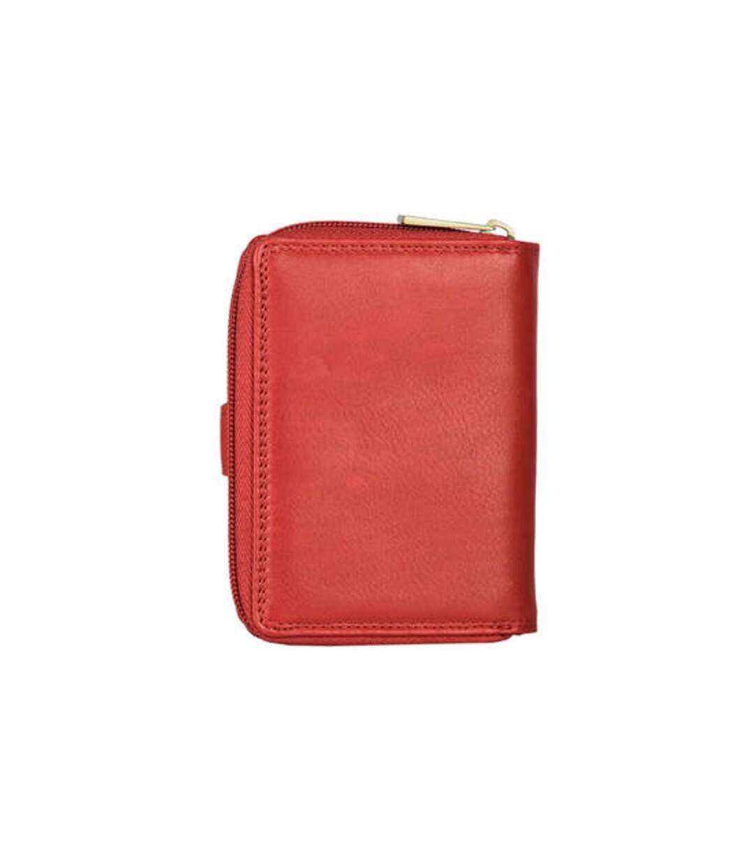 Katana - Portefeuille compact en cuir - rouge - 8744-2