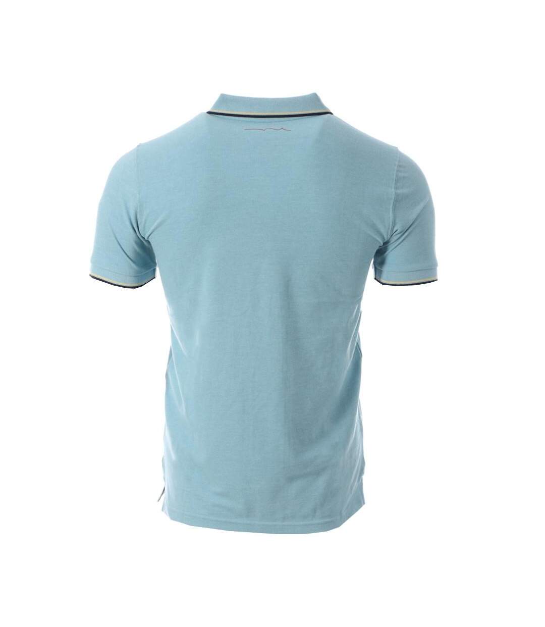 Polo Bleu Homme Teddy Smith Pasian 2 - S-2