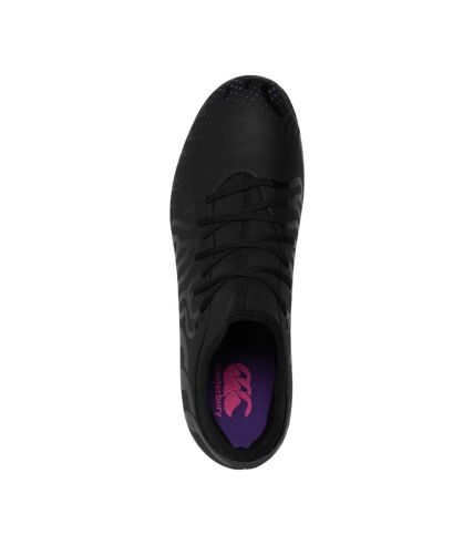 Chaussures de rugby pour terrain mou speed infinite team adulte noir / violet Canterbury