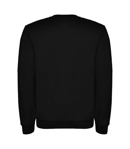 Sweat clasica adulte noir uni Roly