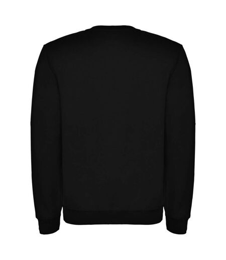 Sweat clasica adulte noir uni Roly