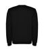 Sweat clasica adulte noir uni Roly