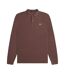 Polo Manches Longues Classic Homme Rouge Orange Fred Perry-2