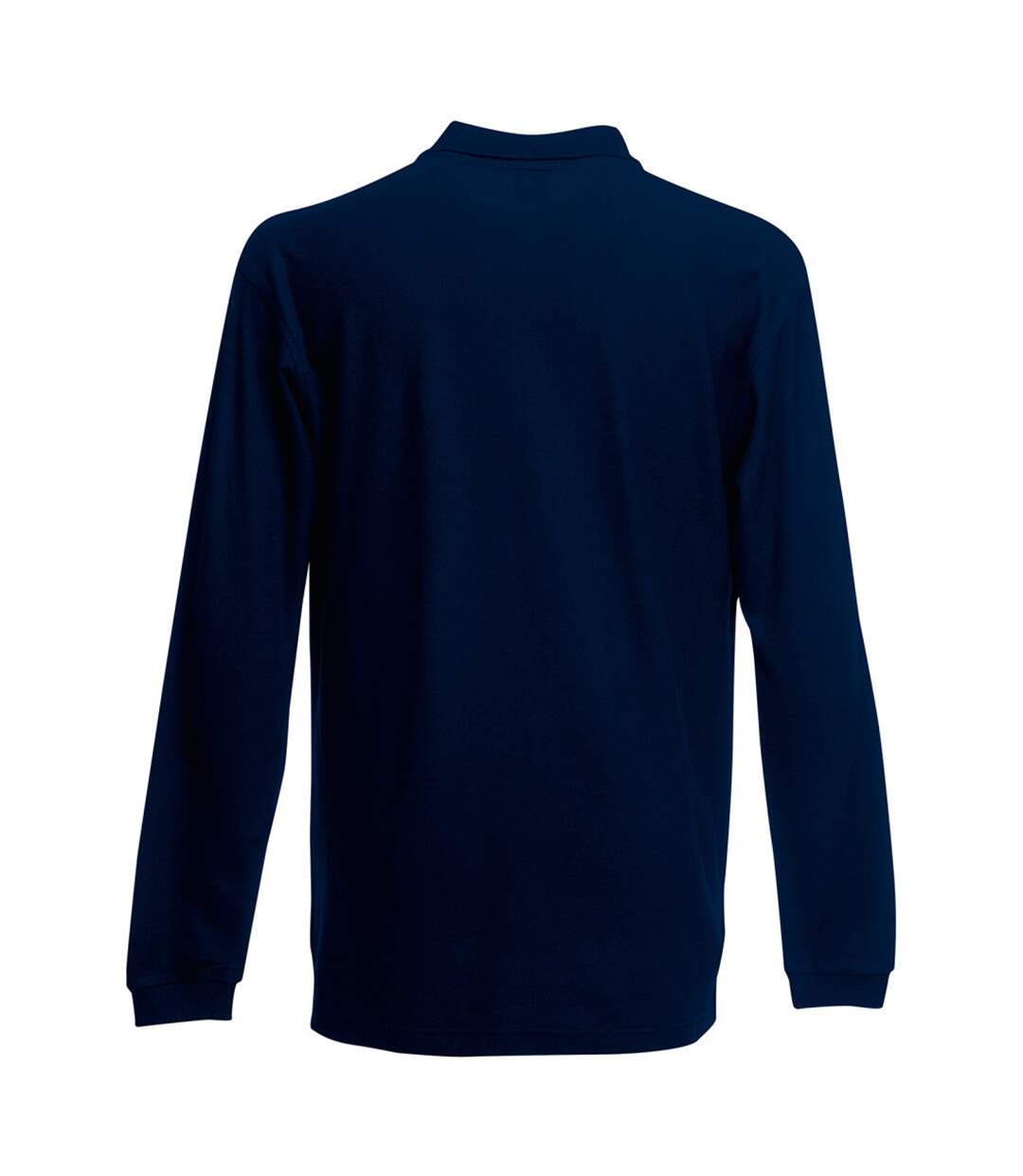 Fruit Of The Loom Mens Premium Long Sleeve Polo Shirt (Deep Navy) - UTBC1383