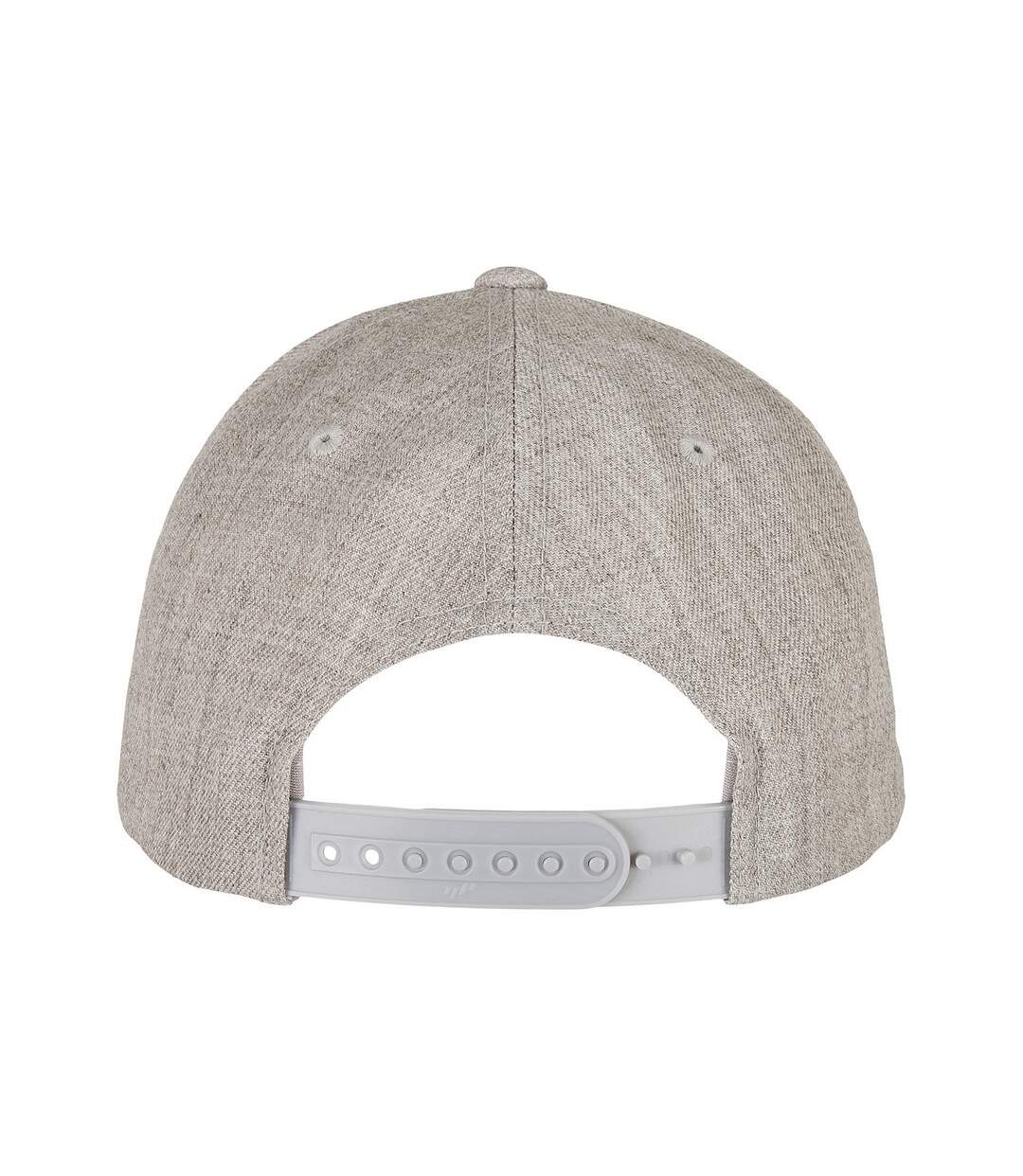 Casquette ajustable premium adulte gris chiné Flexfit-2