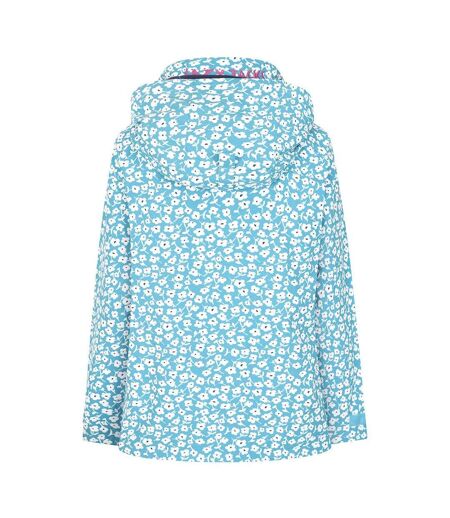 Womens/ladies Buttercups Waterproof Jacket Sky Blue Lazy Jacks