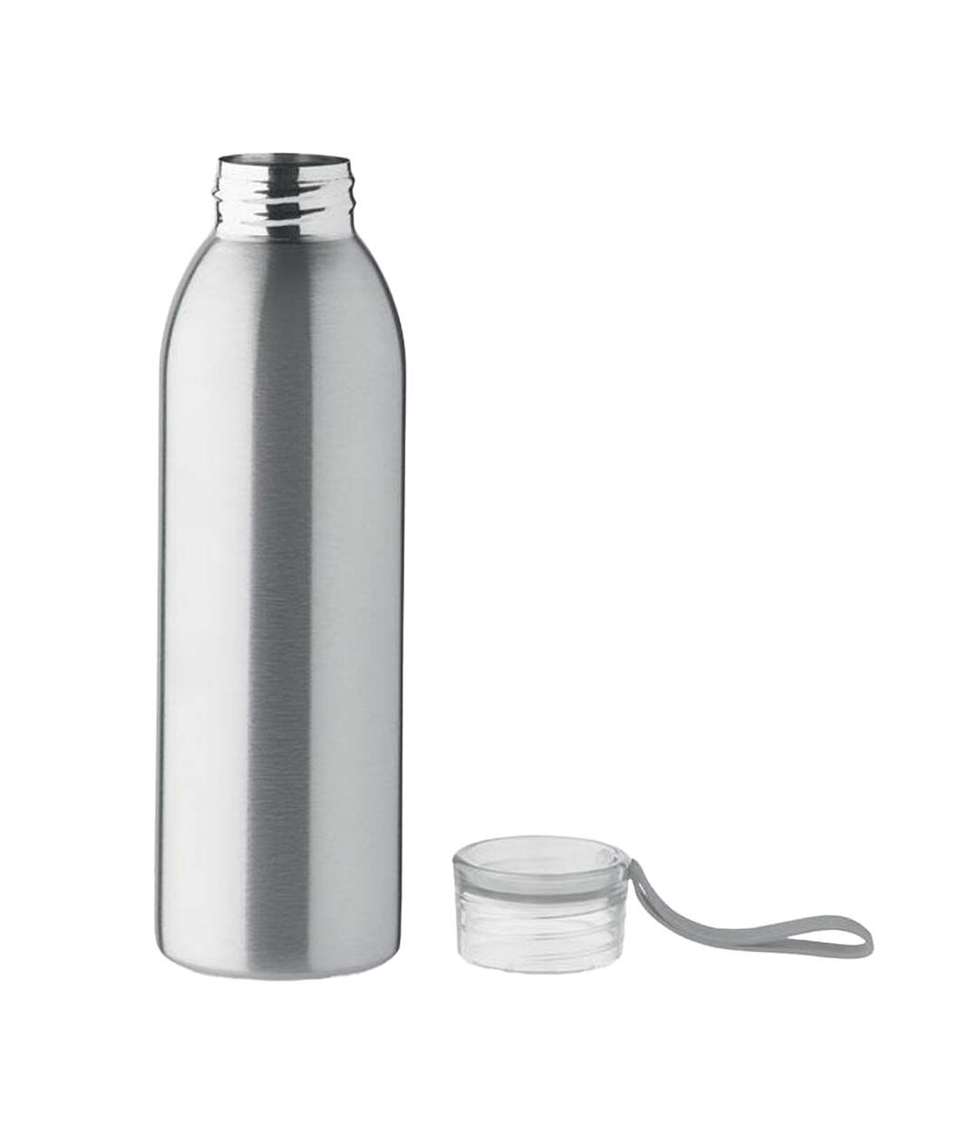 Bira stainless steel 650ml bottle one size matt silver grey MidOcean-3