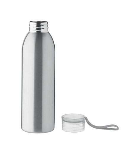 Bira stainless steel 650ml bottle one size matt silver grey MidOcean
