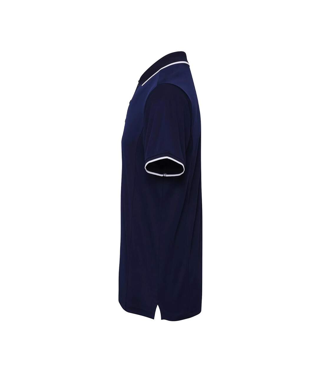 Polo Coolchecker Homme Bleu Marine Blanc Premier-3