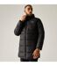 Doudoune Matelassée Et Unie À Capuche Ajustable Browen Homme Noir Regatta-1