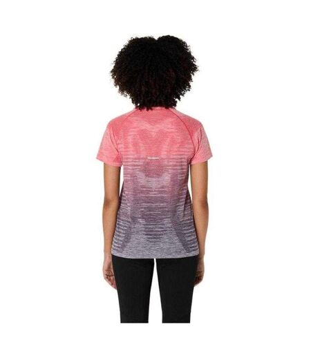 T-shirt Femme Rouge Vert Asics