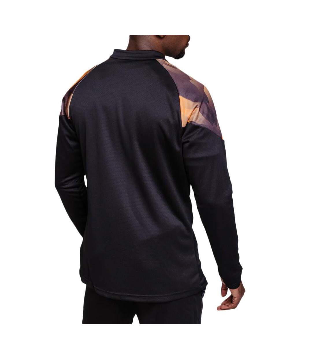 OM Sweat de Training Noir/Orange Homme Puma 2023/24 - L-2