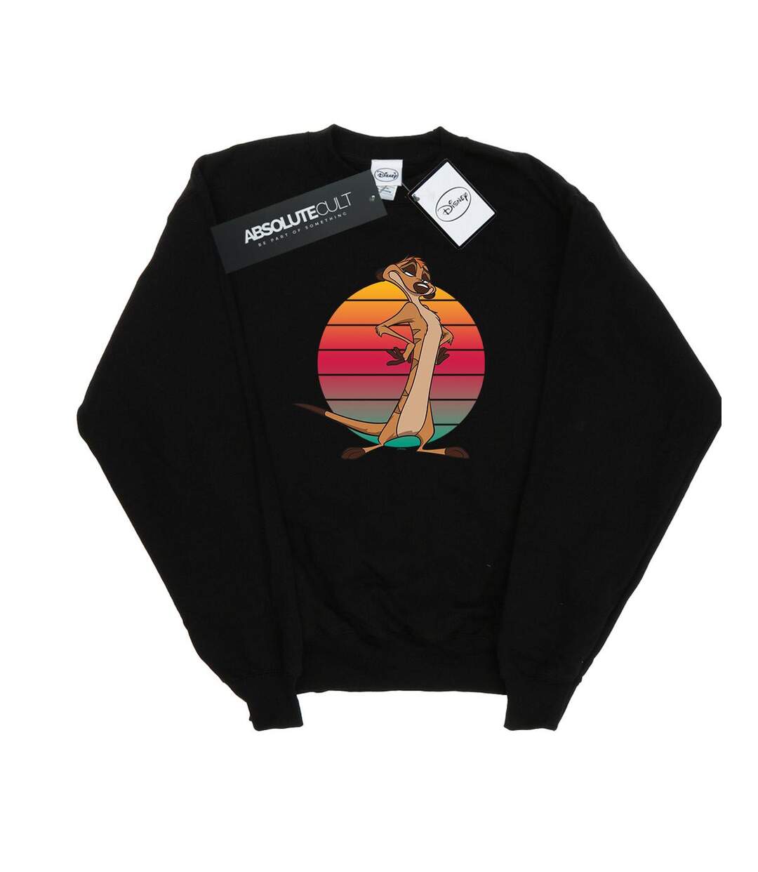 Disney Womens/Ladies The Lion King Timon Sunset Sweatshirt (Noir) - UTBI22082-1