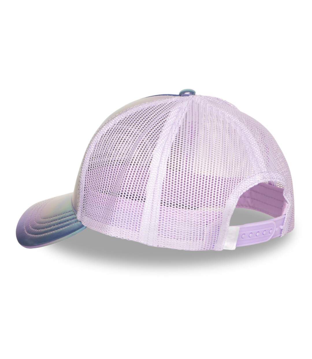 Casquette baseball avec filet effet brillant Holographique Vondutch-5