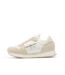 Baskets blanche/beige femme calvin klein jeans runner sock-1