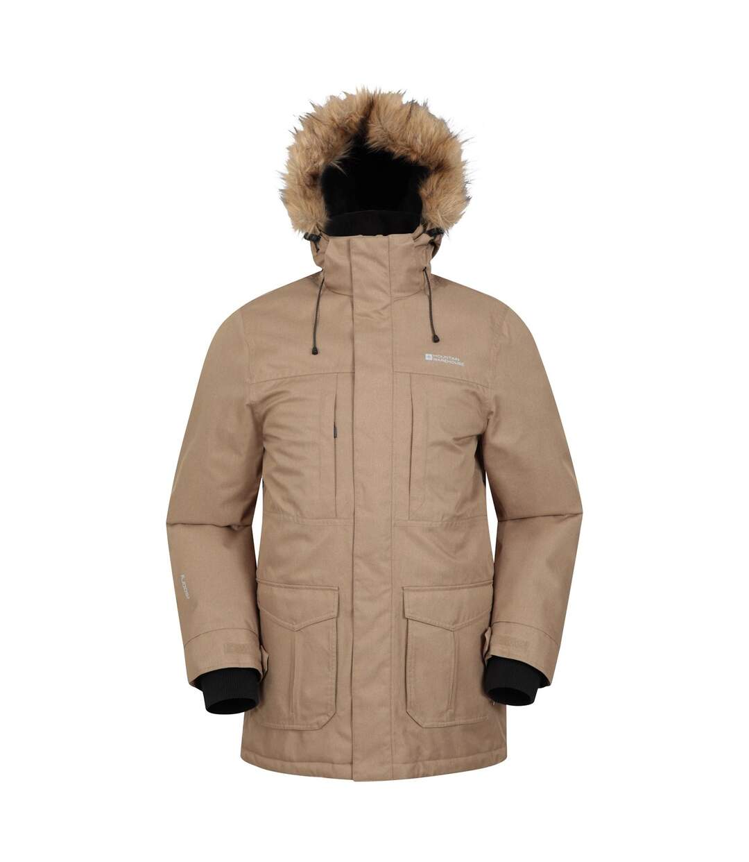 Veste gorge homme beige gris Mountain Warehouse