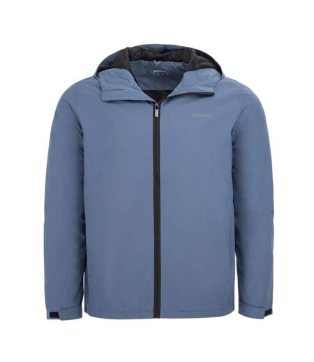 Mens Lightweight Hooded Jacket Grey Donnay