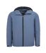 Mens Lightweight Hooded Jacket Grey Donnay-1