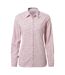 Womens/ladies Regular Long-sleeved Shirt Raspberry Craghoppers-2