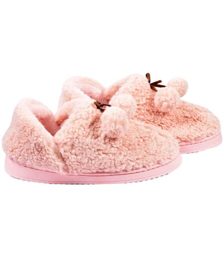 PANTOUFLE Femme Chausson COCOONING PD7195 ROSE