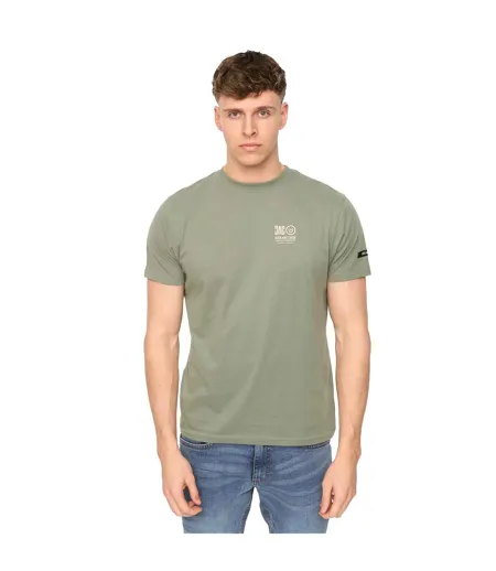Mens Lynnfold Cotton Everyday T-shirt Olive Duck And Cover