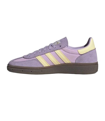 Baskets Handball Spezial Enfant Lilas Jaune Adidas