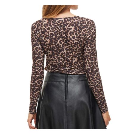 Top Léopard Femme Vila Leoa - L