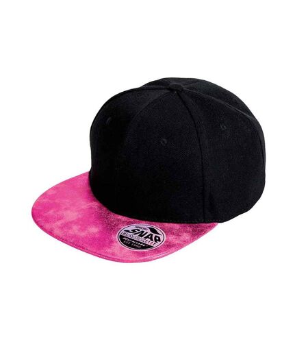 Casquette Ajustable Bronx Noir Rose Result Headwear