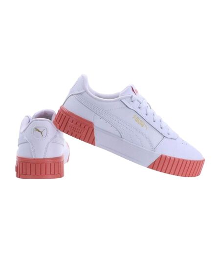 Chaussures Carina Femme Blanc Rouge Puma