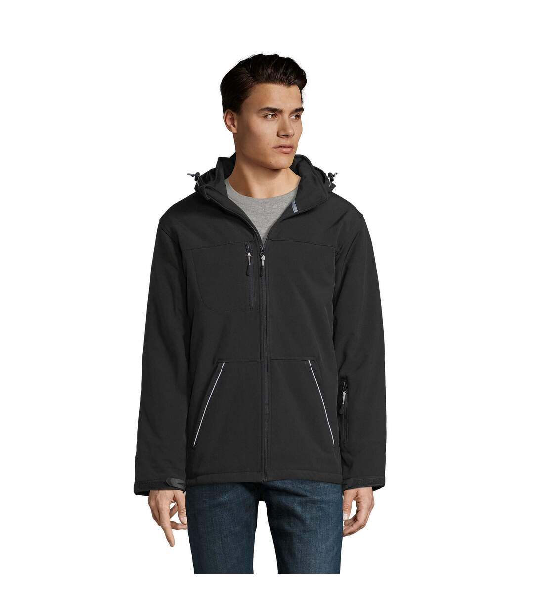 Doudoune Softshell Rock Homme Noir SOLS-1
