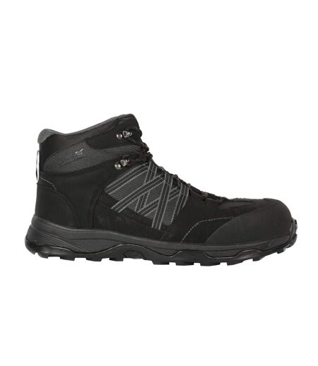 Regatta Mens Claystone Safety Boots (Black/Granite) - UTRG6573