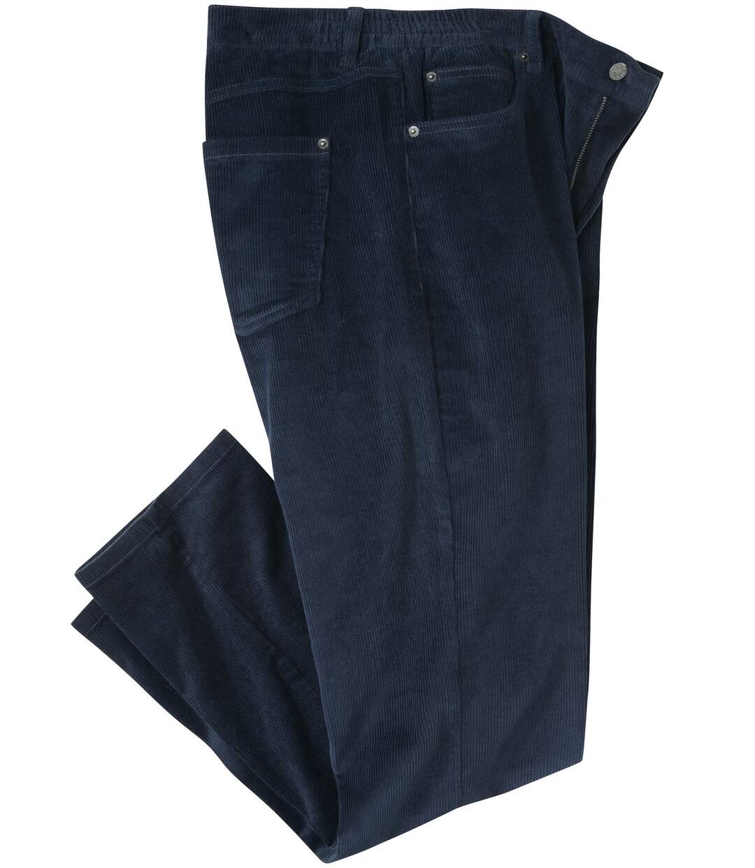 Pantalon Velours Confort Coupe Regular 