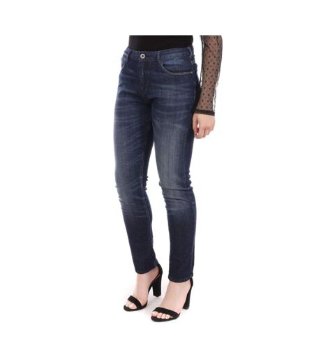 Jean Boyfriend Bleu Femme Scotch & Soda - W25-L32