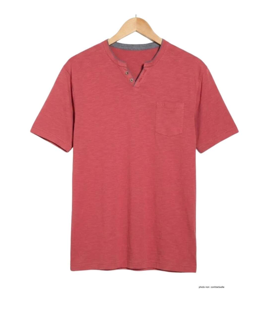 Tee - shirt col boutons TEE3020C-2