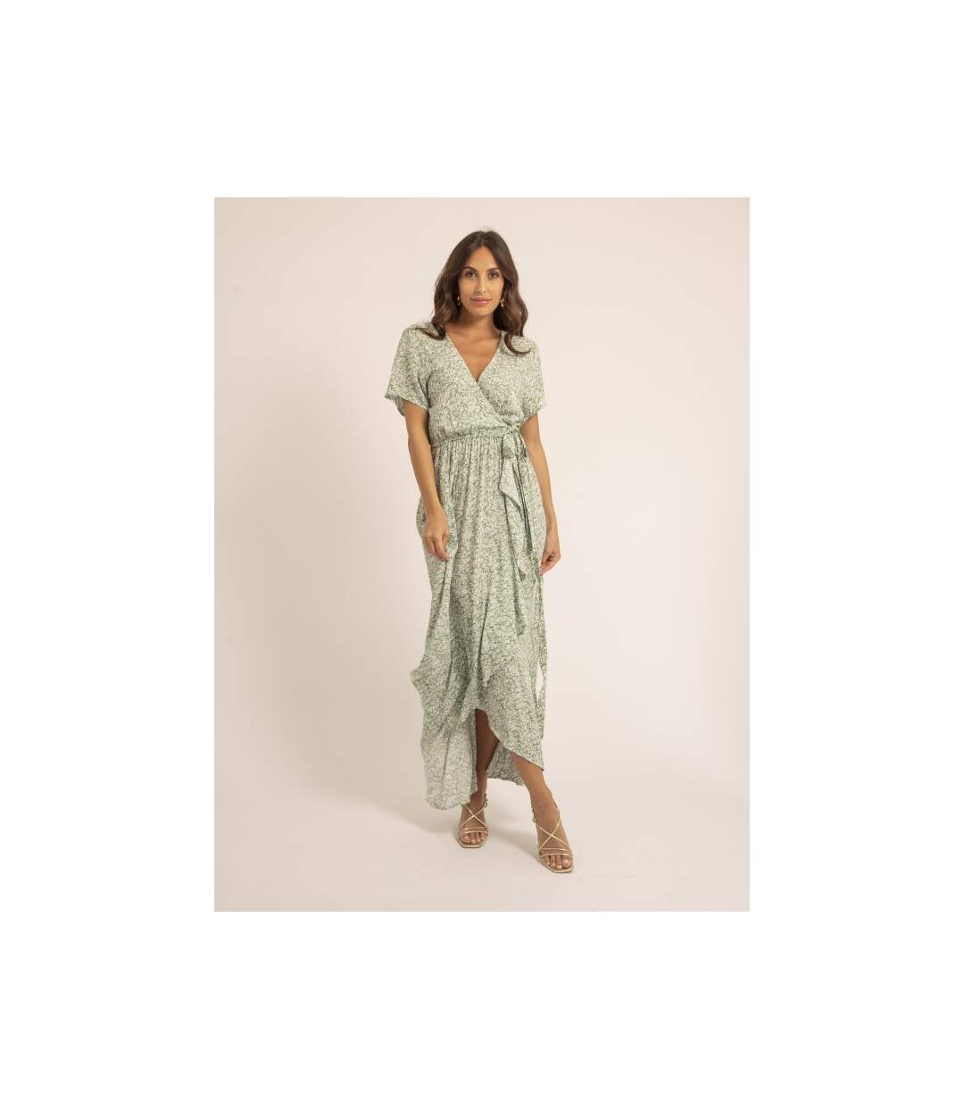 Robe longue motifs IGAELLE - Dona X Lisa-1
