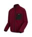 Veste Polaire Frankie Homme Pourpre Foncé Regatta-4