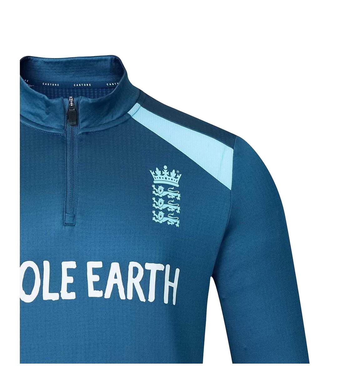 Mens England Cricket Base Layer Top Ensign Blue Castore-4