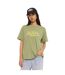 T-shirt femme regular col rond print devant Wash Vondutch-1