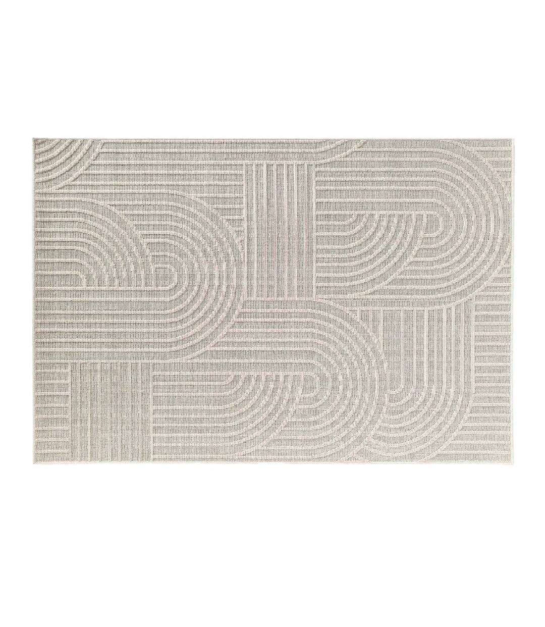 Tapis Déco Tissé Ezio 160x230cm Naturel-1