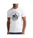 T-Shirt blanc homme petrol industries classic print-1