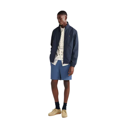 Chemise Motif Imprimé Intégral Homme Écru Farah