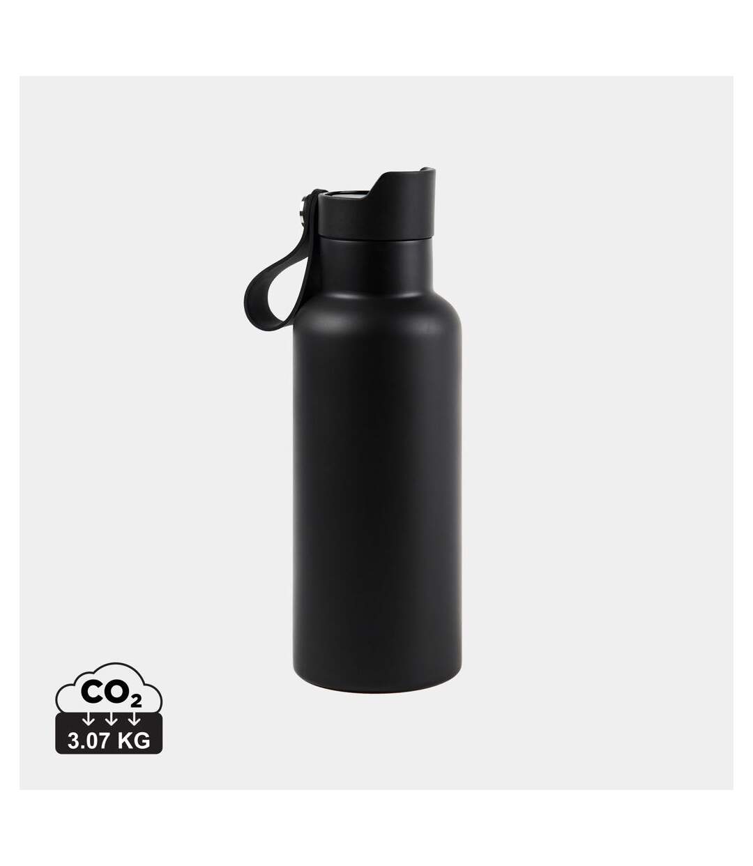 Balti Vacuum Insulated Water Bottle One Size Black Vinga-1