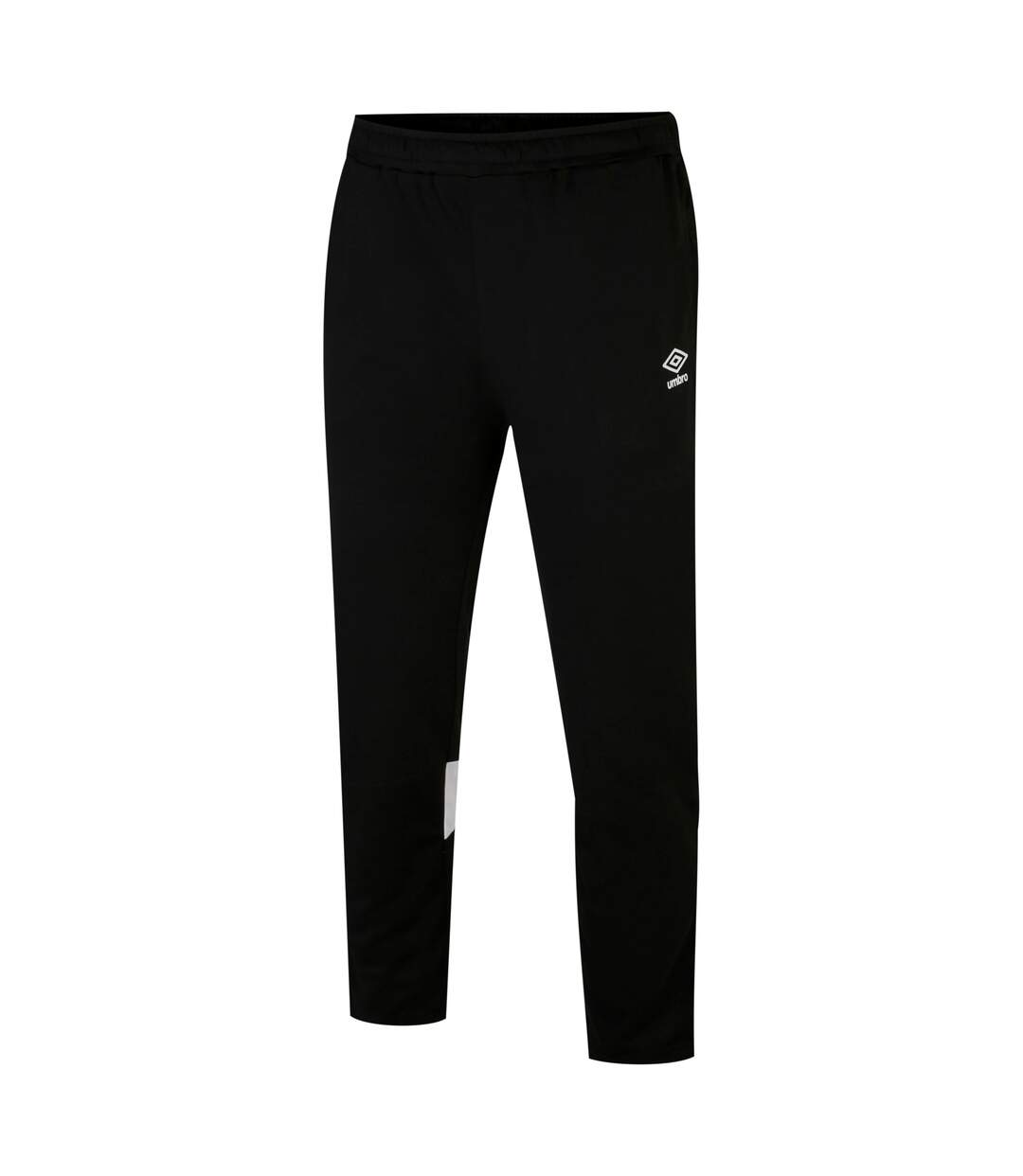 Mens total training knitted jogging bottoms black/white Umbro-1